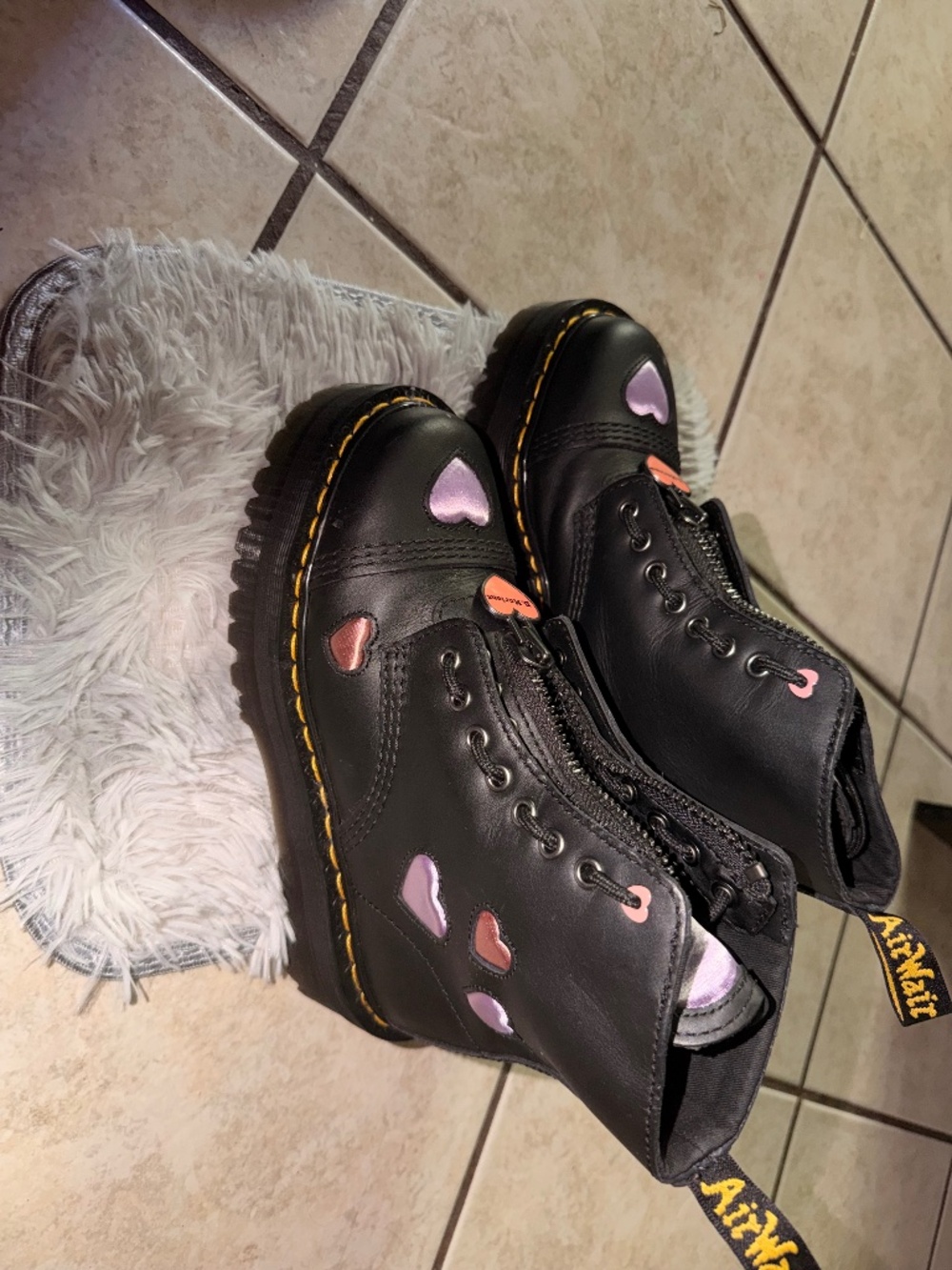 Valentine Heart Dr Martens